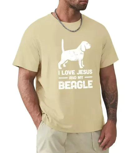 Beagle - Funny Jesus Christian Dog T-shirt