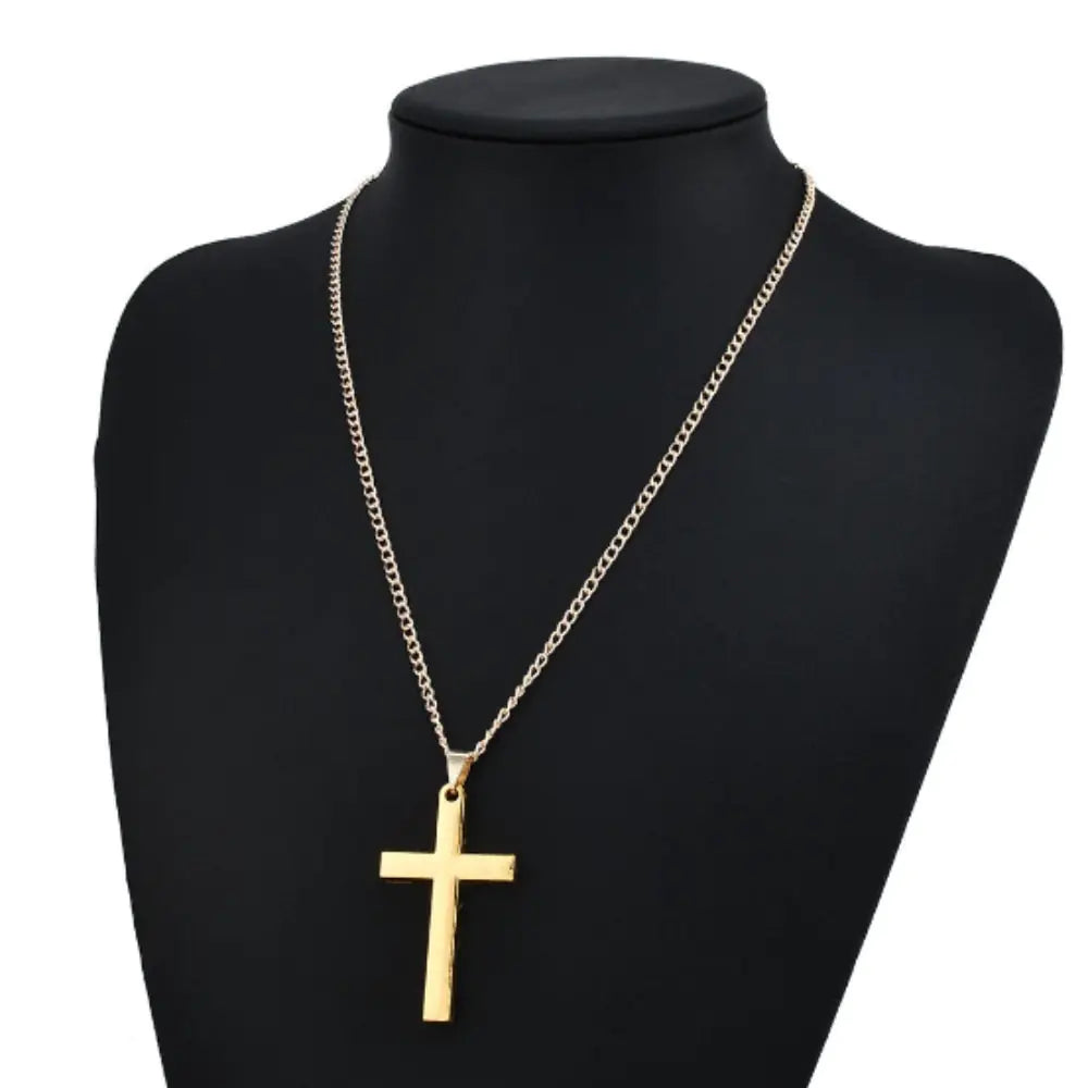 Stainless Christian Cross Necklace