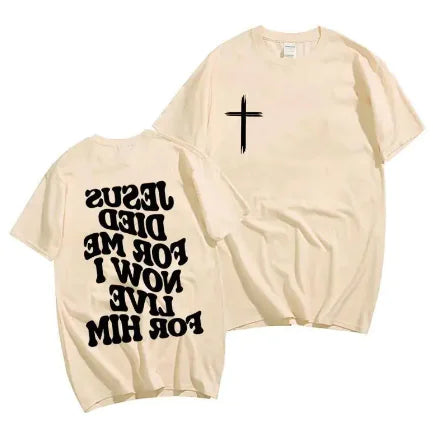 Men's Christian T Shirt with Bible Verse