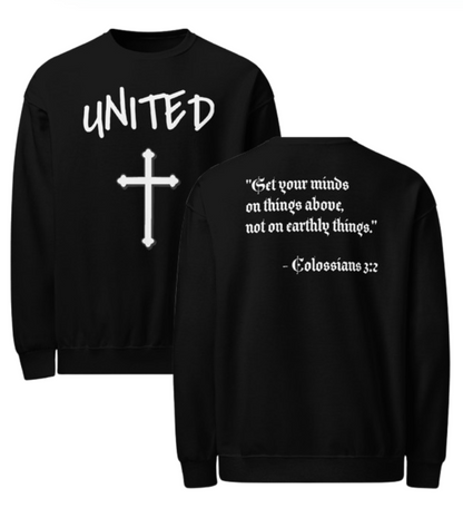 United Bible Verse Crew Neck Sweatshirt