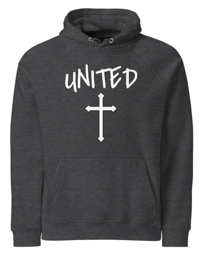 United Hoodie with Bible Verse