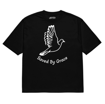 "Saved By Grace" United Oversized T-Shirt