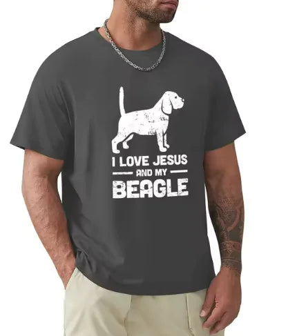 Beagle - Funny Jesus Christian Dog T-shirt