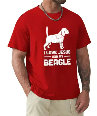 Beagle - Funny Jesus Christian Dog T-shirt