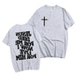 Men's Christian T Shirt with Bible Verse