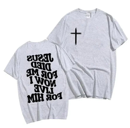 Men's Christian T Shirt with Bible Verse