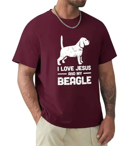 Beagle - Funny Jesus Christian Dog T-shirt